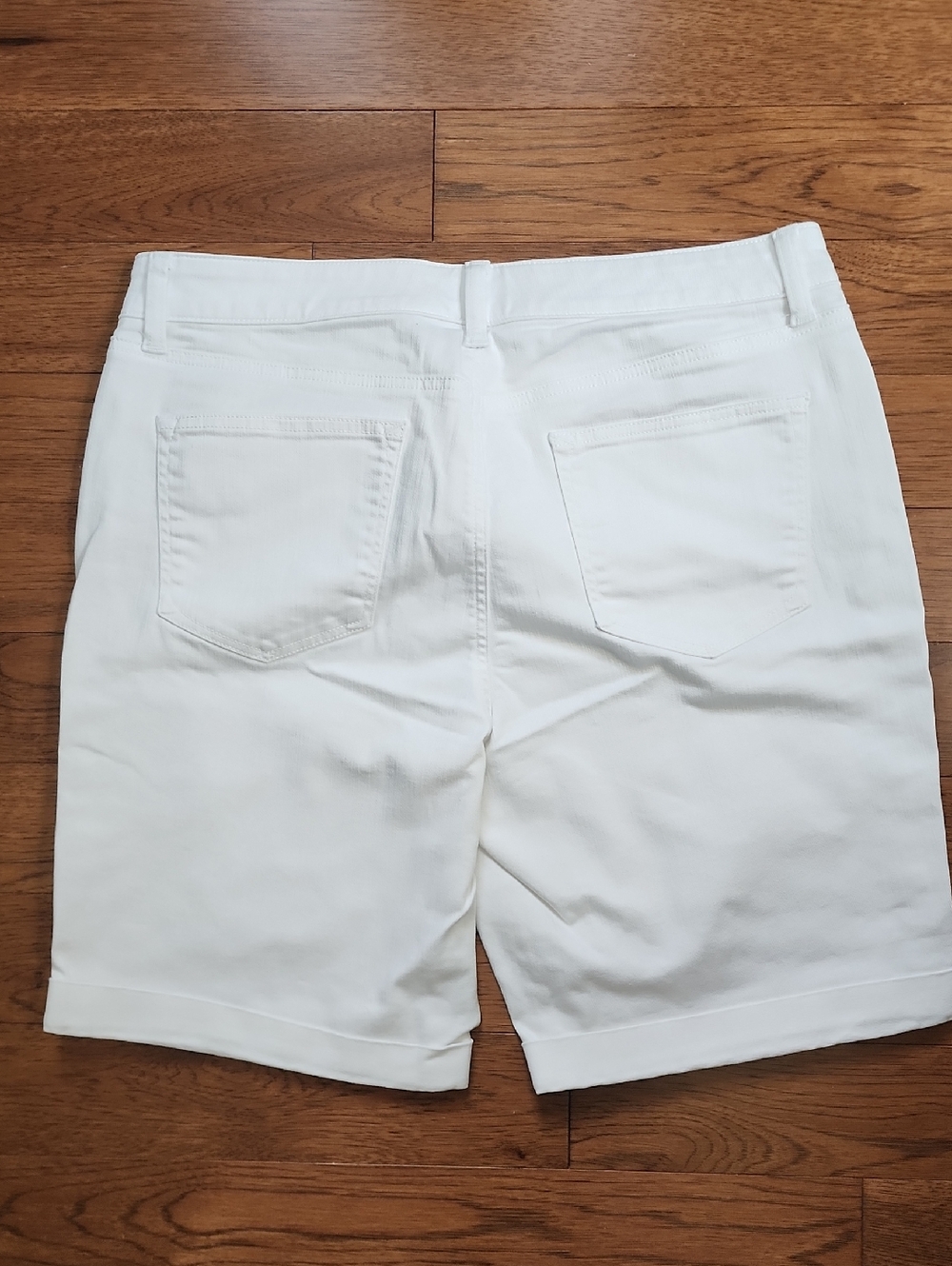 Talbots White Jean Shorts - Picture 2 of 5